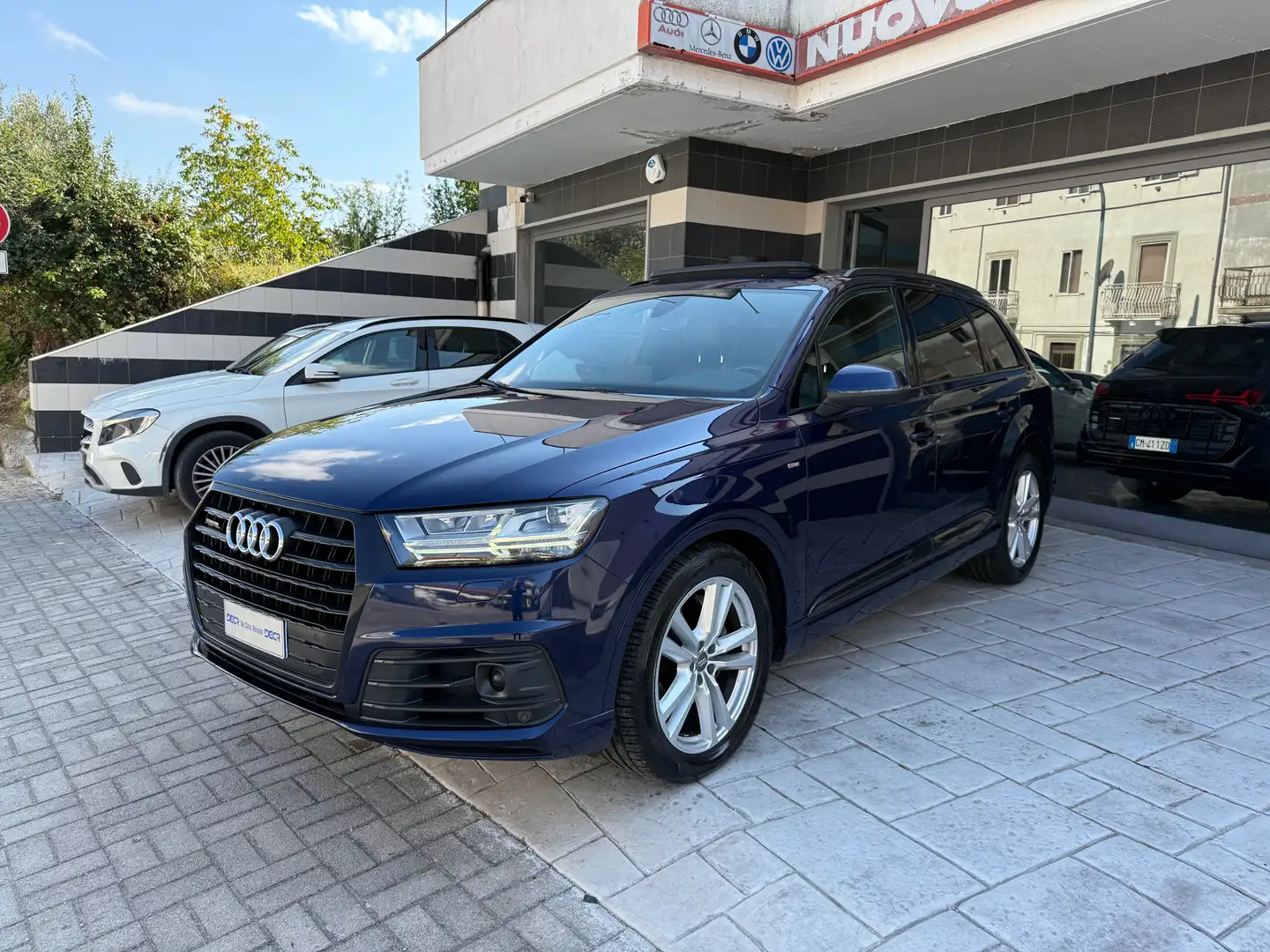 Audi Q7 50 TDI QUATTRO S-LINE * TETTO PANORAMA * 7 POSTI Albastru - 1