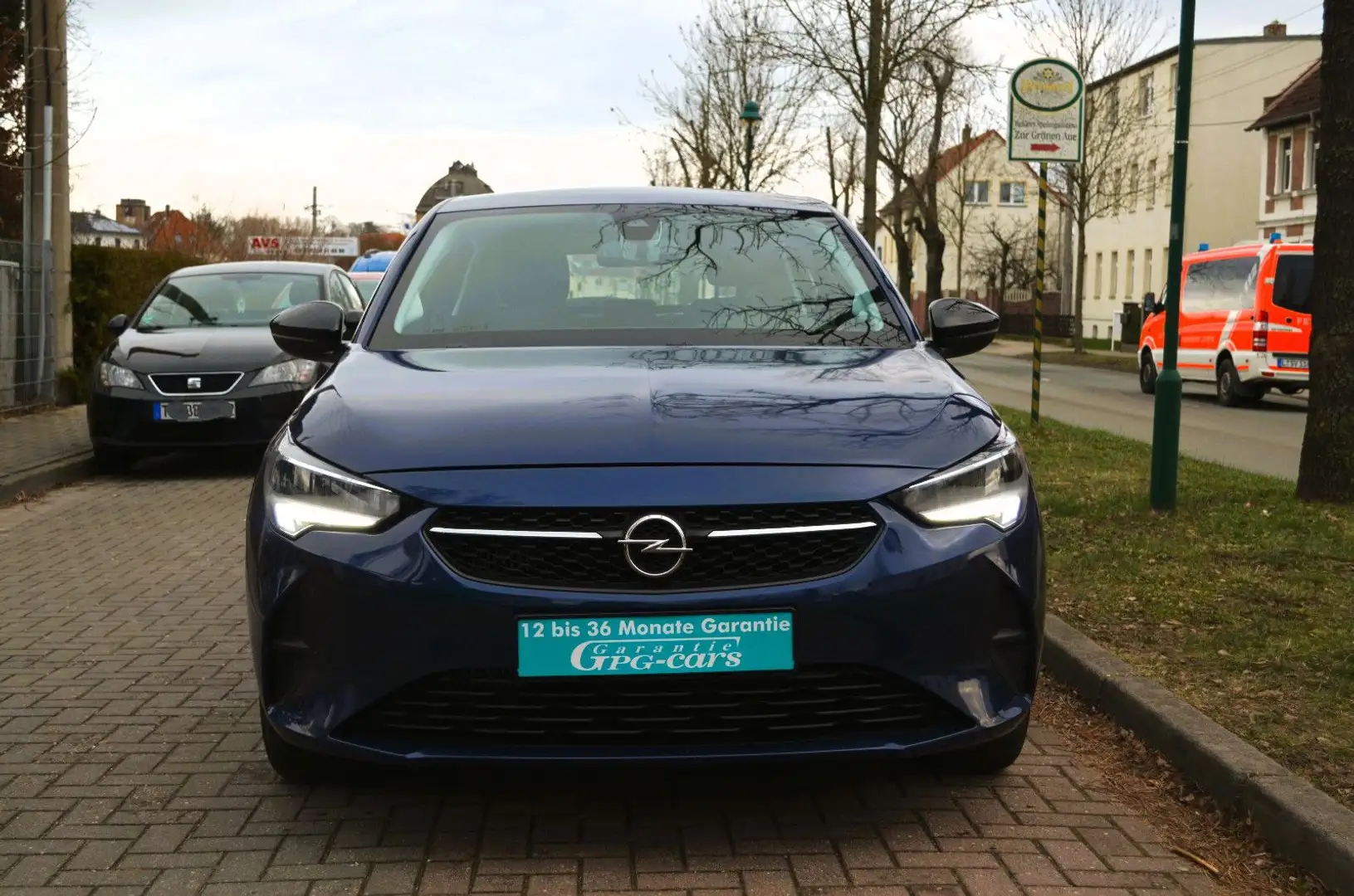 Opel Corsa F Edition Automatik Bleu - 2