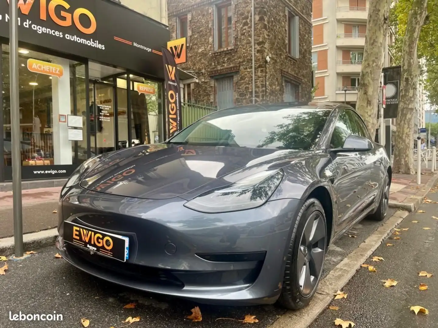 Tesla Model 3 ELECTRIC 285 60KWH STANDARD-PLUS PREMIUM BVA Gris - 1