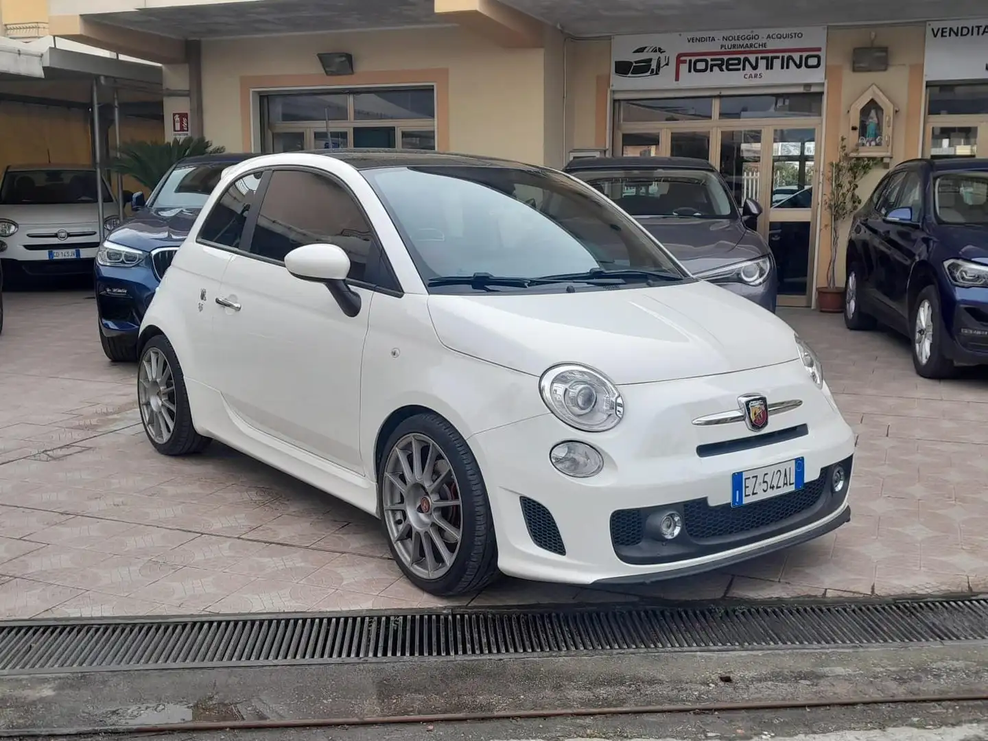 Abarth 595 500/595 1.4 16v t. t-jet turismo 160cv E6 Bianco - 1