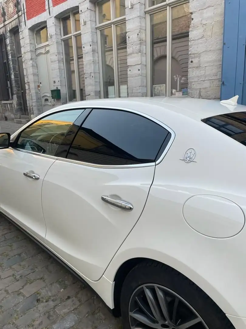 Maserati Ghibli 3.0 V6 Turbo Blanc - 2