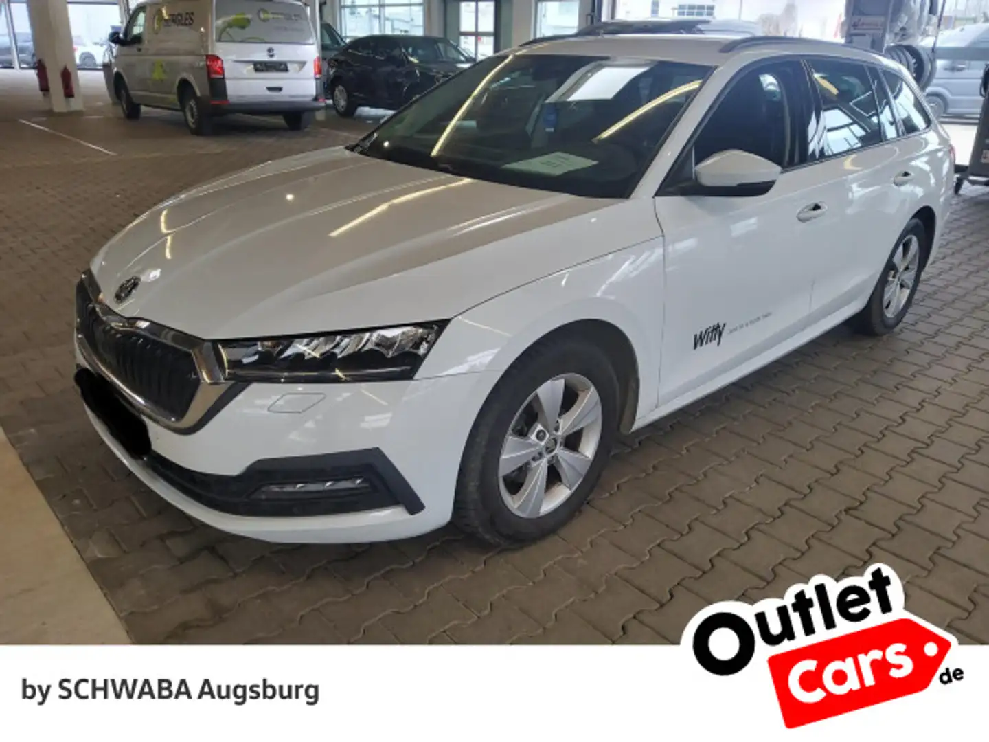Skoda Octavia Combi Ambition 2.0TDI DSG*StHz*ACC*8fach Weiß - 1