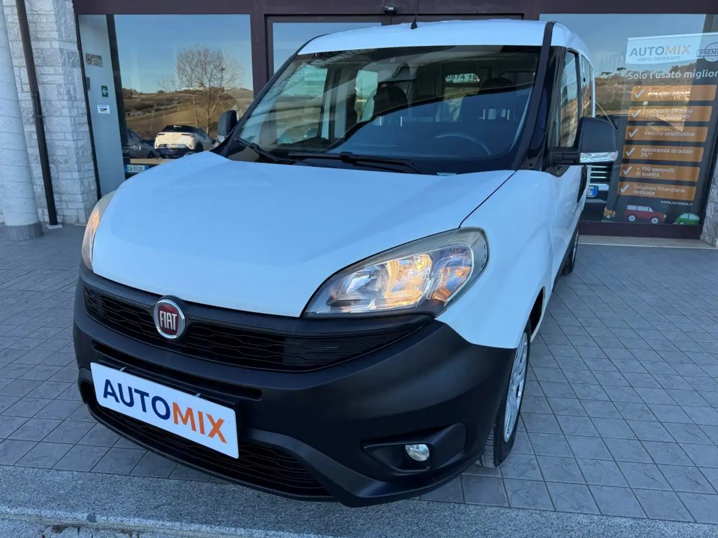 Fiat Doblo 1.3 mjt 16v 95cv Bianco - 2