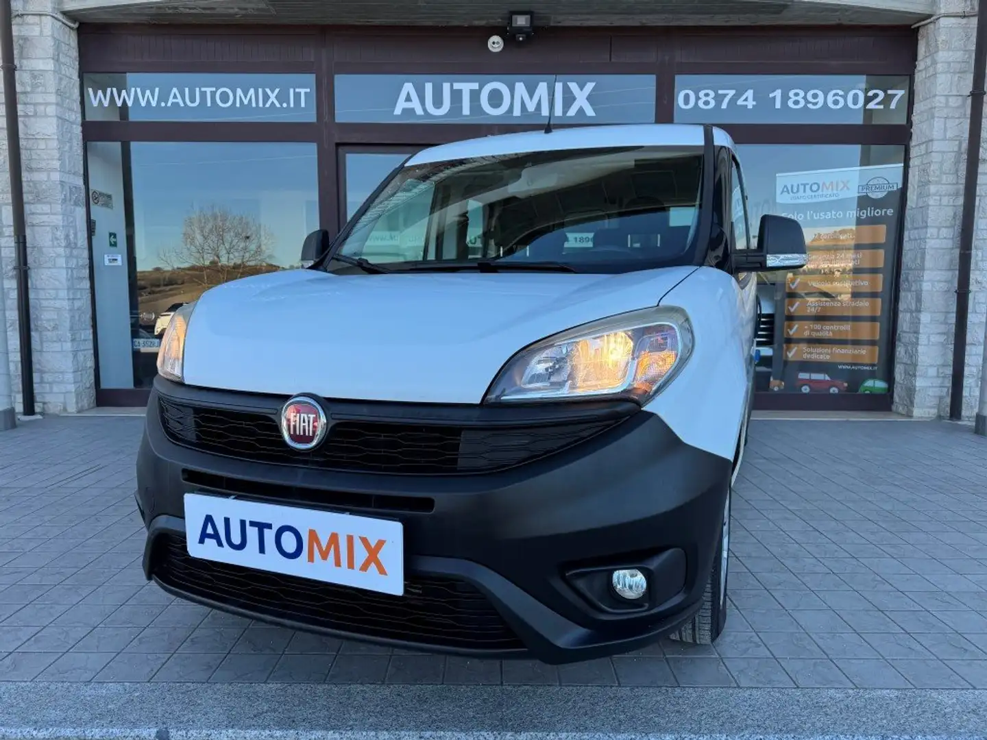 Fiat Doblo 1.3 mjt 16v 95cv Bianco - 1