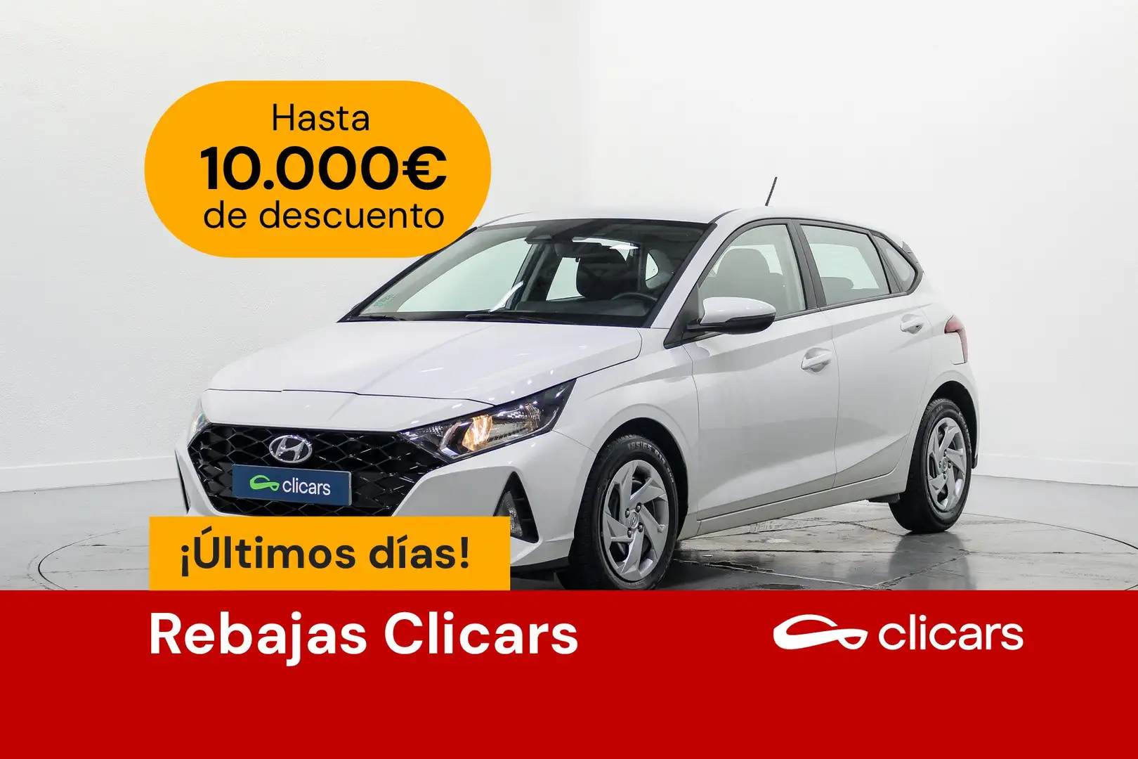 Hyundai i20 1.0 TGDI Klass 100 Blanco - 1
