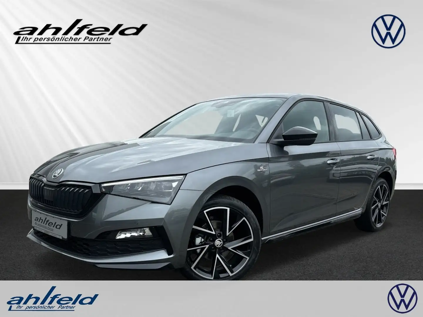 Skoda Scala Monte Carlo 1.0l TSI DSG PANO KAM LED PDC SHZ Grau - 1