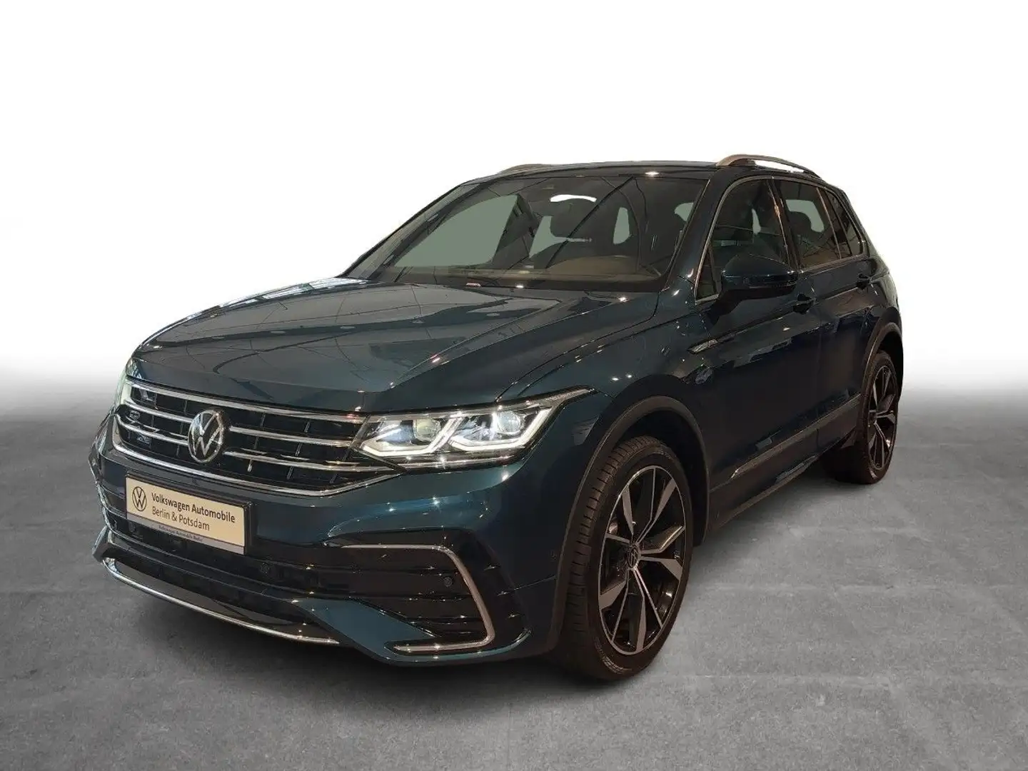 Volkswagen Tiguan 2.0TDI DSG R-Line 4x4 NAVI AHK MATRIX-LED Blau - 2