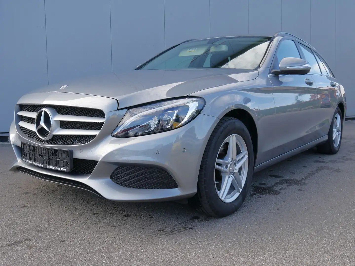 Mercedes-Benz C 220 d T-Modell NAVI/LED/PDC Silber - 1