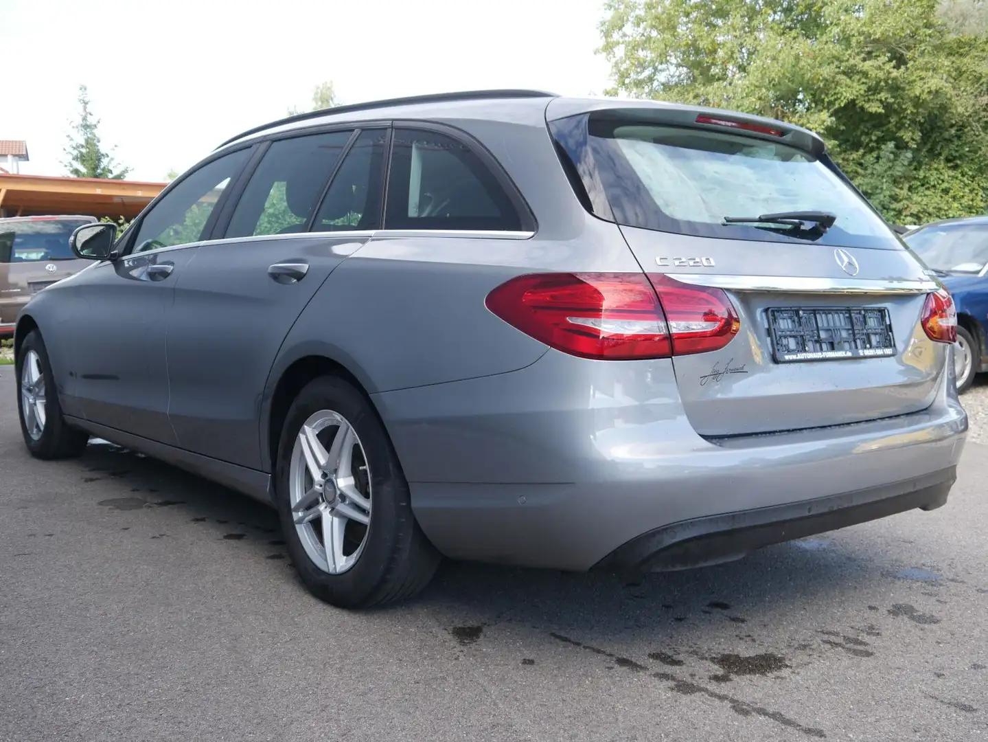 Mercedes-Benz C 220 d T-Modell NAVI/LED/PDC Silber - 2