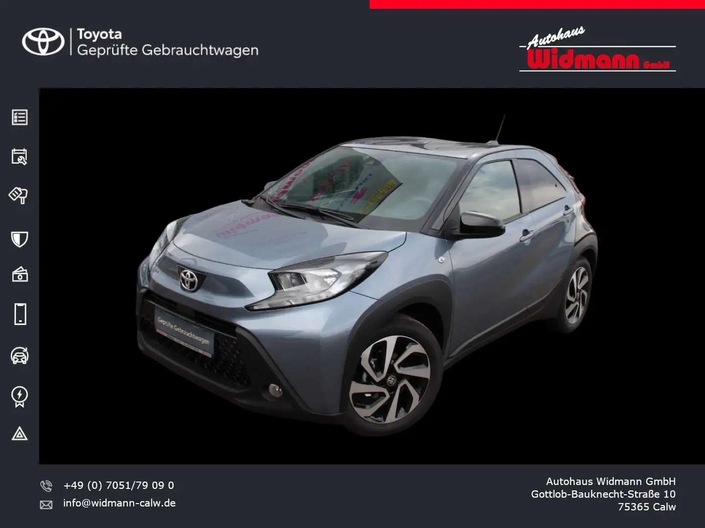 Toyota Aygo X Aygo X 1.0 Teamplayer Klima VERSCHIEDENE FARBEN Gris - 1