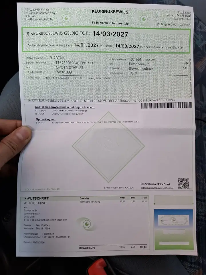 Toyota Starlet 1.3i 16v XT, foto 8