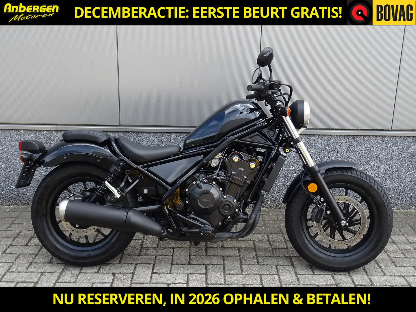 Honda CMX 500 REBEL A2 Zwart - 1