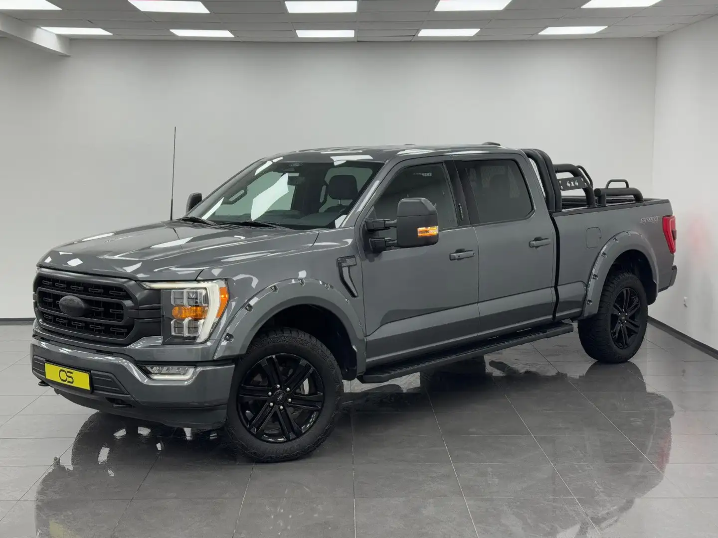 Ford F 150 5.0 V8 *SPORT*Longbed Leder LED Offroad Grau - 1