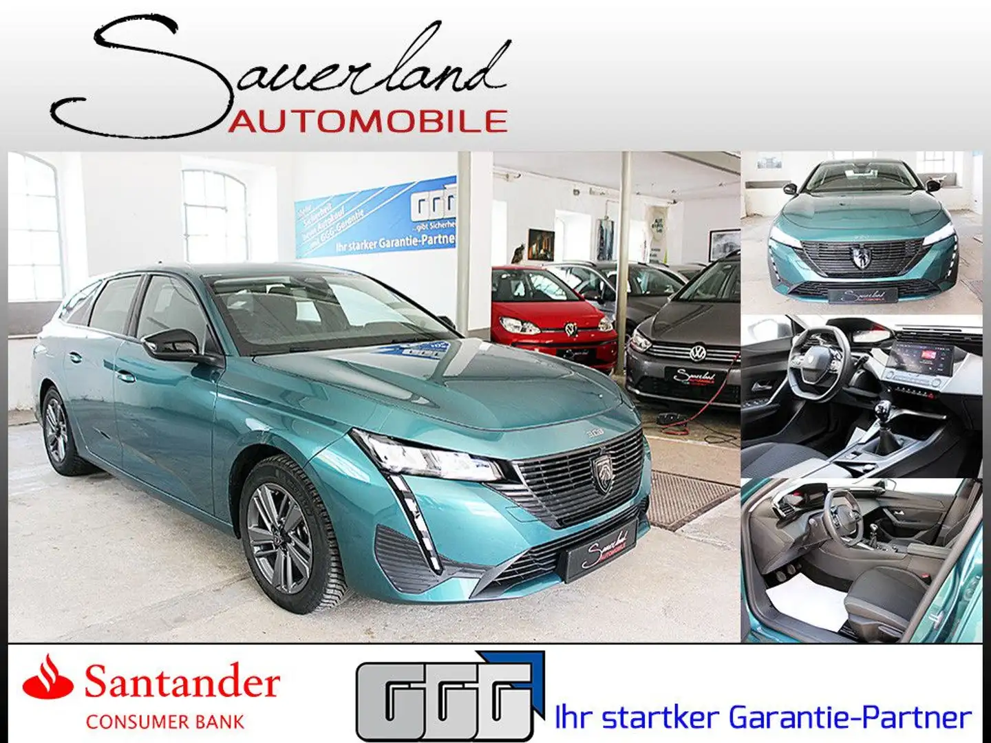 Peugeot 308 SW 1.2 PureTech Active Pack NAVI KLIMA 17" Blau - 1