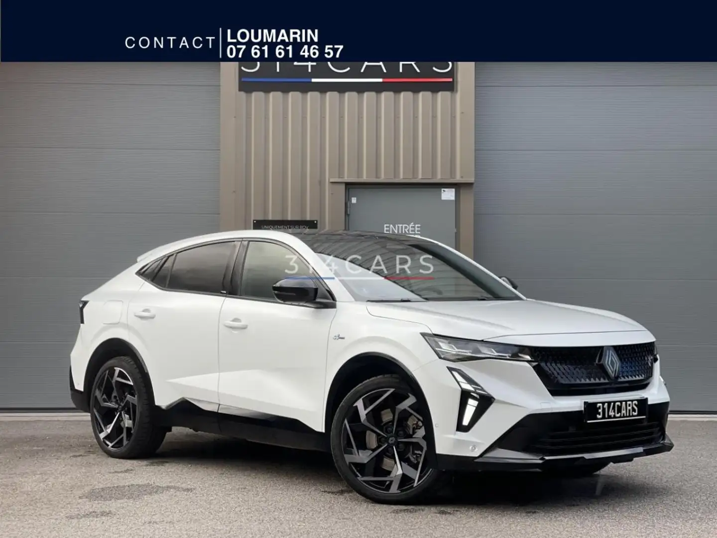 Renault Rafale Atelier Alpine 1.2 E-Tech Hybride Rechargeable 4x4 - 300 - BVA Blanc - 1
