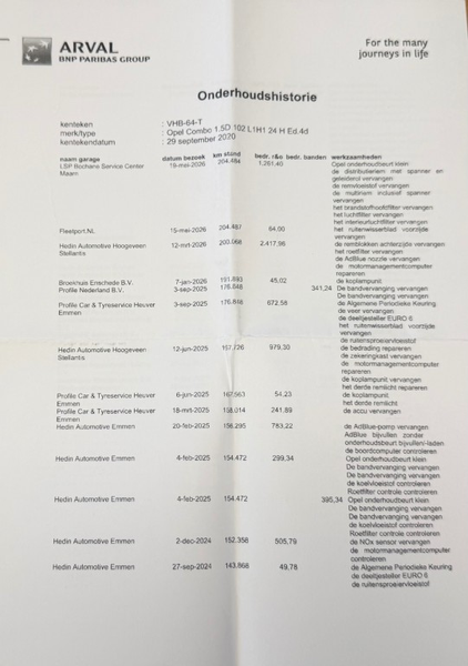 Opel Combo 1.5D 75KW 102PK EURO 6 AIRCO/ NAVIGATIE/ CRUISE CO — photo 27