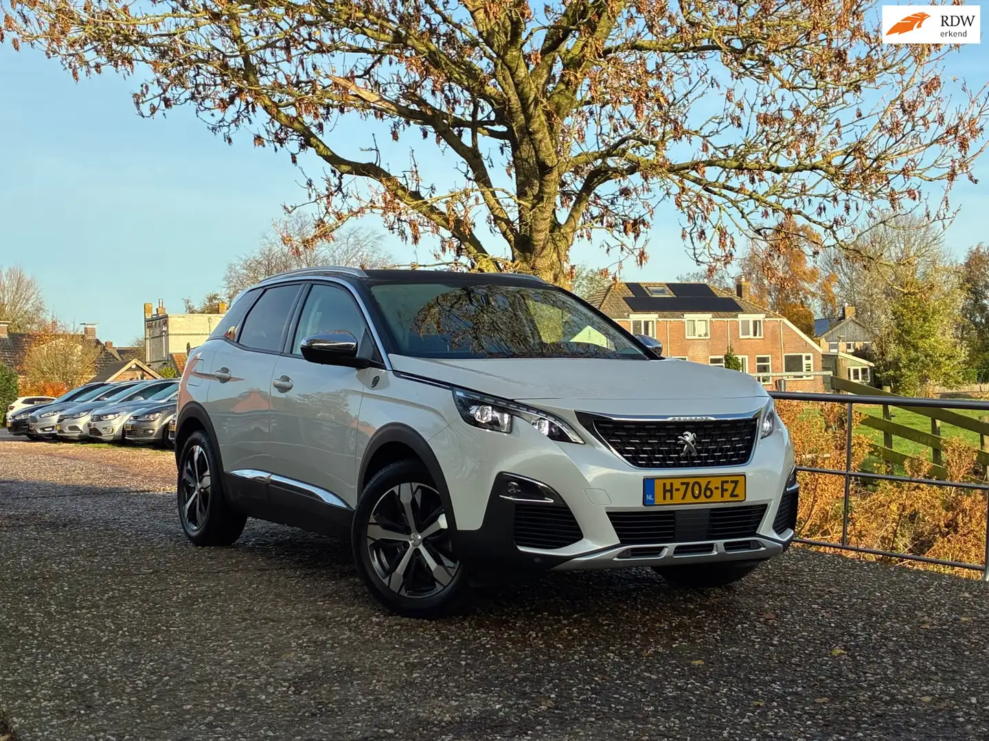 Peugeot 3008 1.2 PureTech Crossway | DAB + Cruise + Navi Nu € 1 Blanc - 1