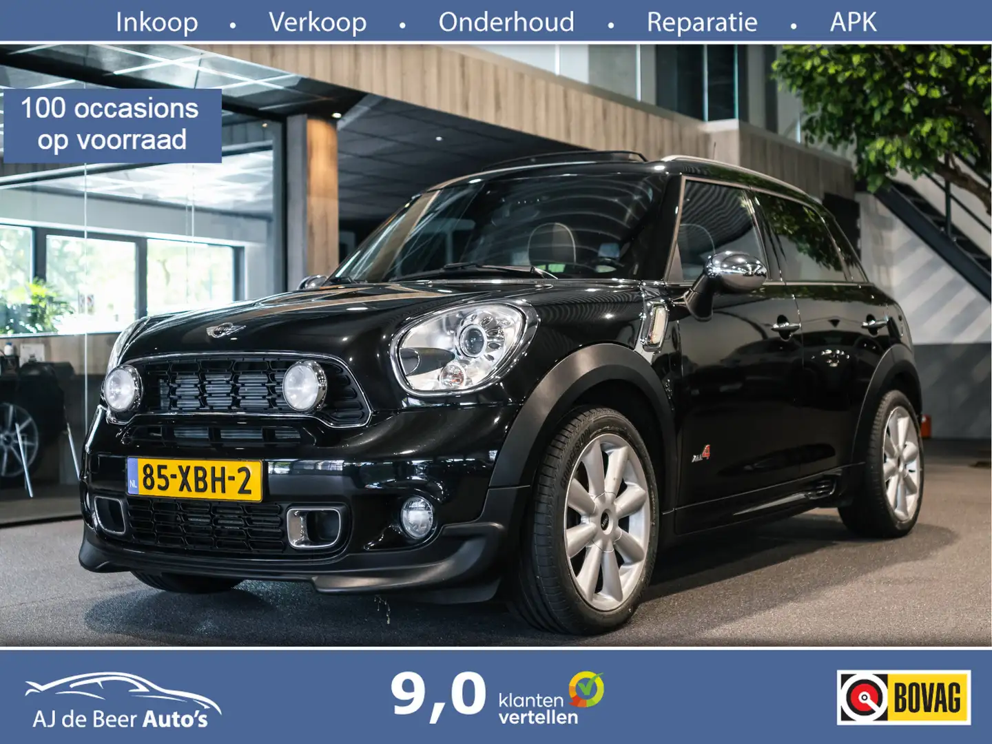 MINI Cooper S Countryman Mini 1.6 ALL4 Chili Panorama | Leder | Navigatie | Zwart - 1