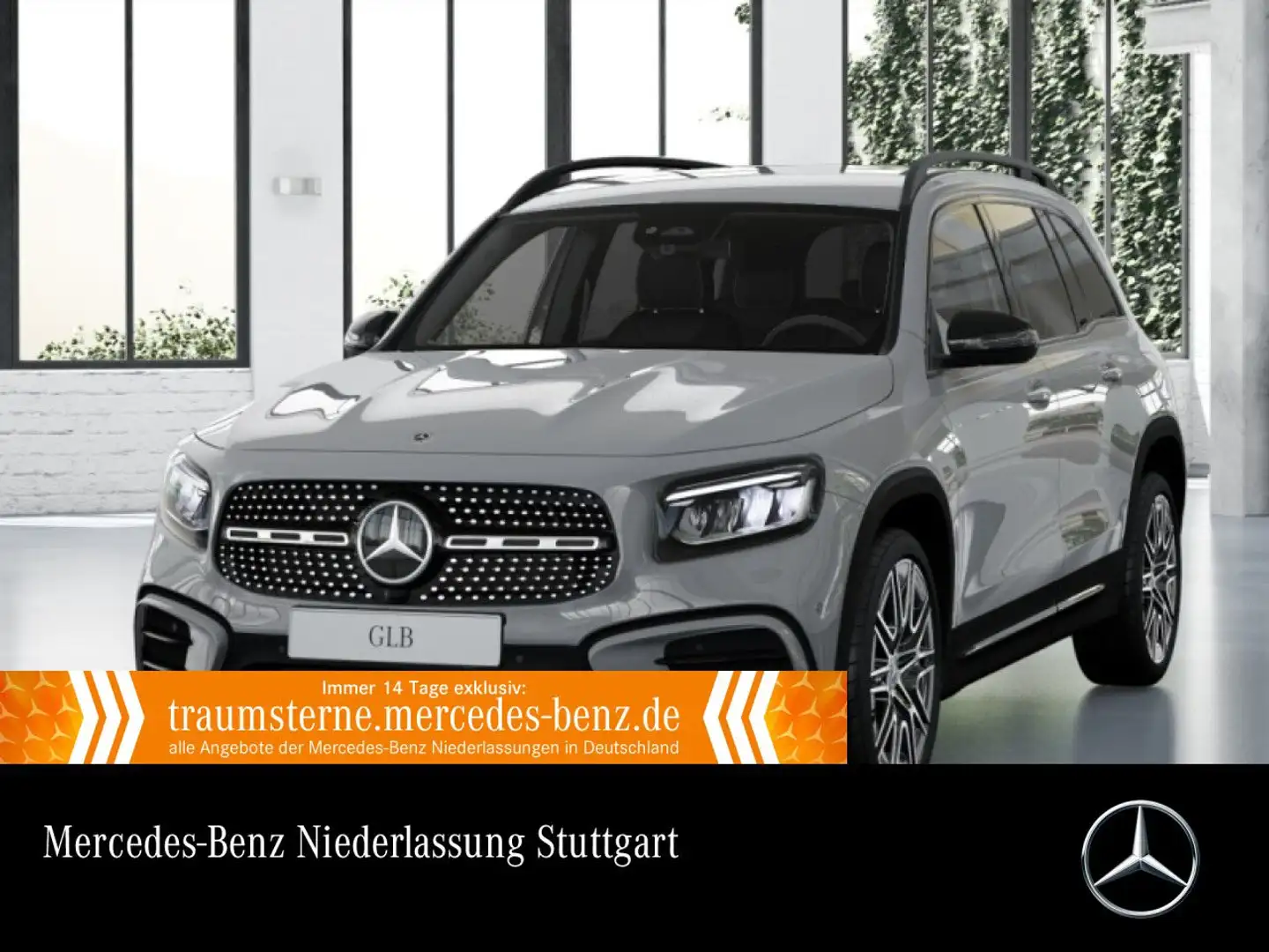 Mercedes-Benz GLB 200 AMG+NIGHT+360°+LED+BURMESTER+TOTW+KEYLESS Grau - 1