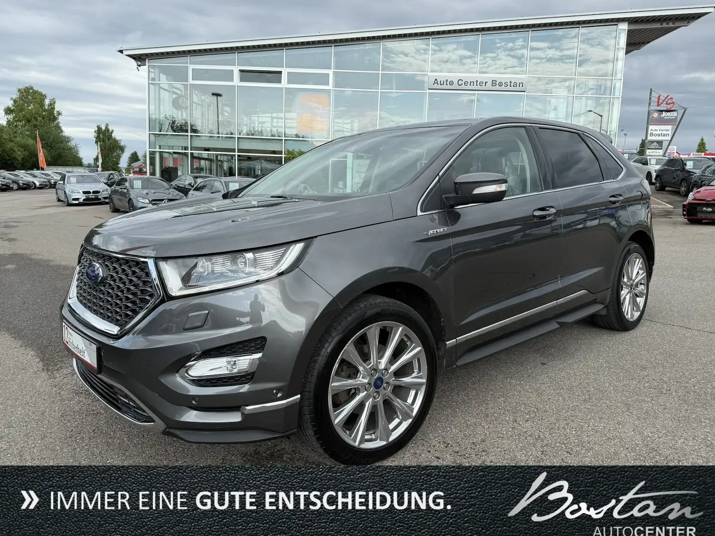 Ford Edge VIGNALE 4X4/PANORAMA/ACC/LEDER/KAMERA/NAVI Gris - 1