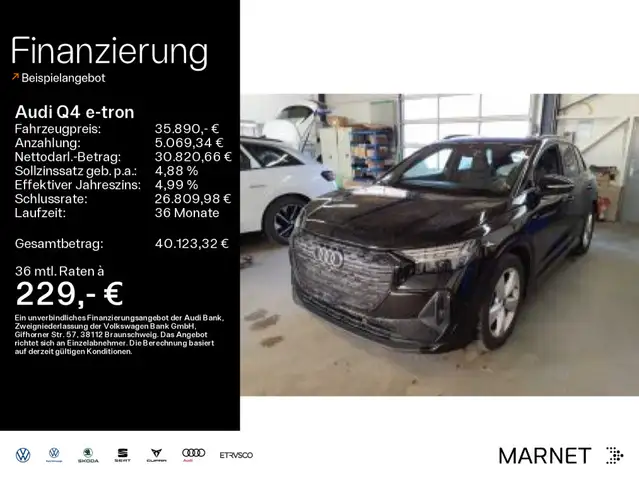 Audi Q4 e-tron 50 quattro S line*Navi*Matrix*Alu*AHK*