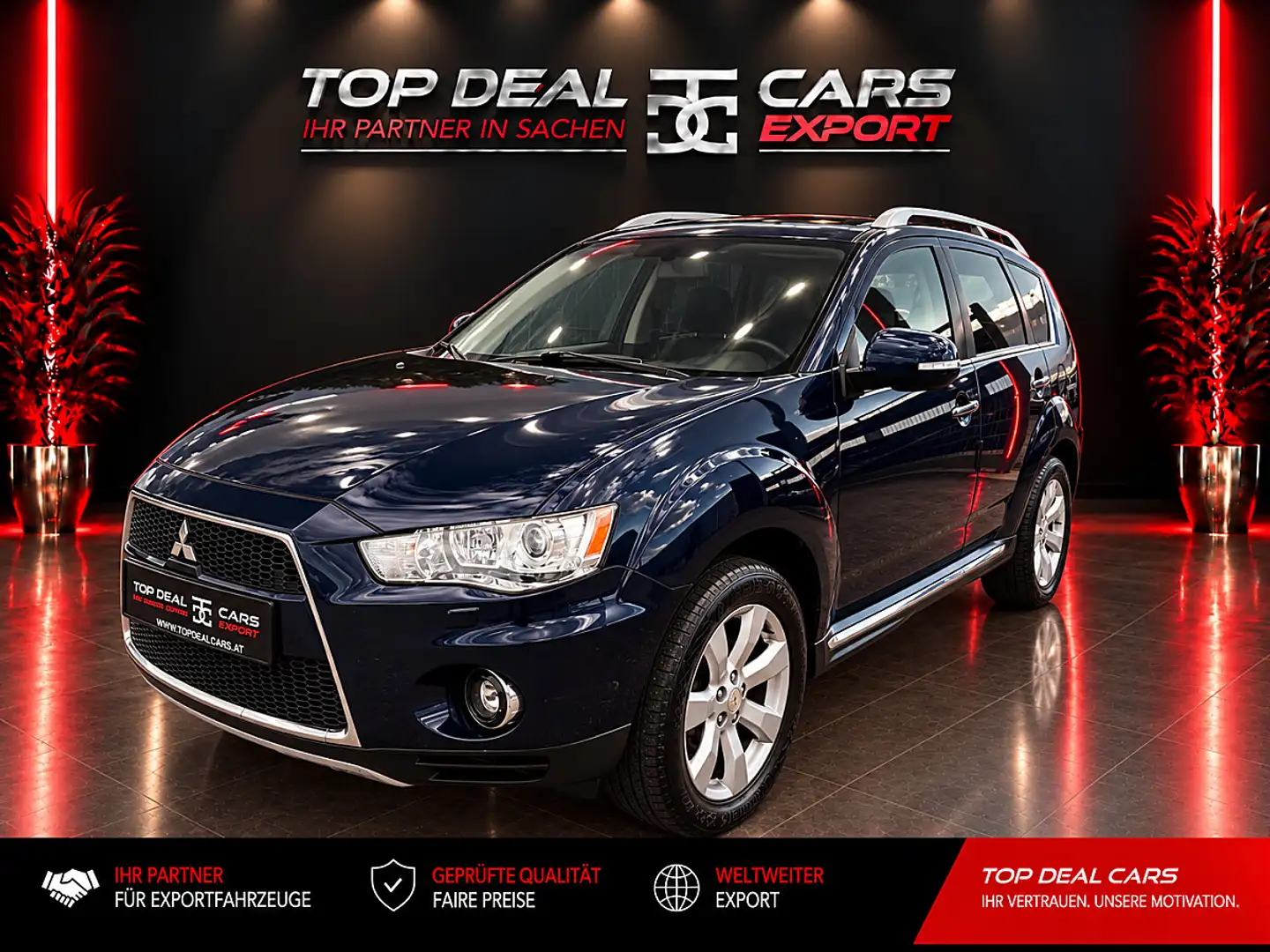 Mitsubishi Outlander 2,2 DI-D Intense **AUTOMATIK **7-sitze ** Blau - 1