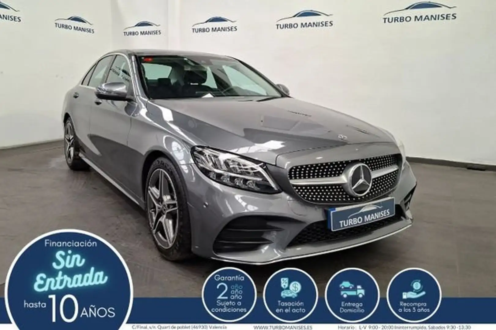 Mercedes-Benz C 200 Gris - 1