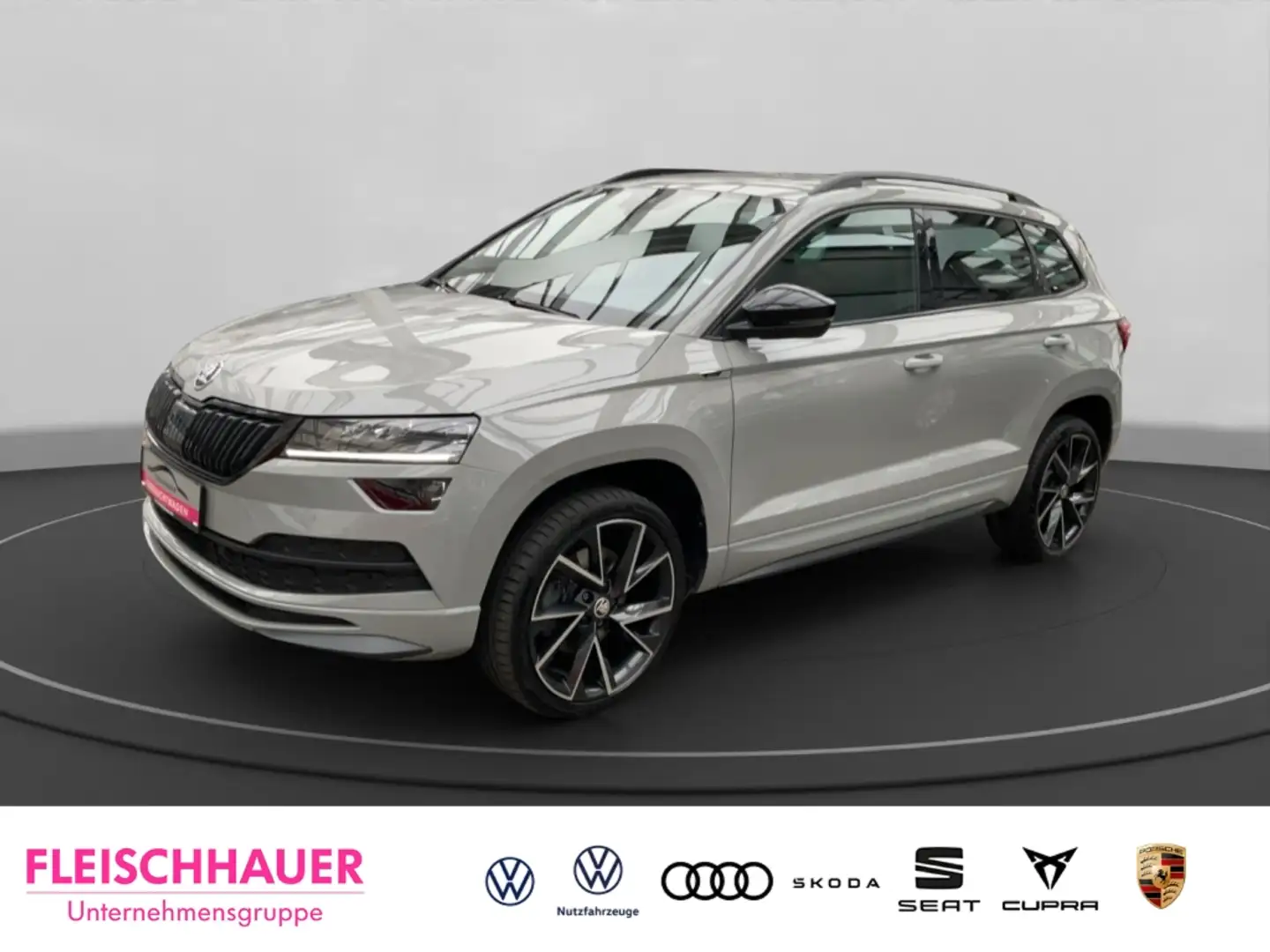 Skoda Karoq 2.0 TDI Sportline Klima AD Navi Digitales Cockpit Grau - 1