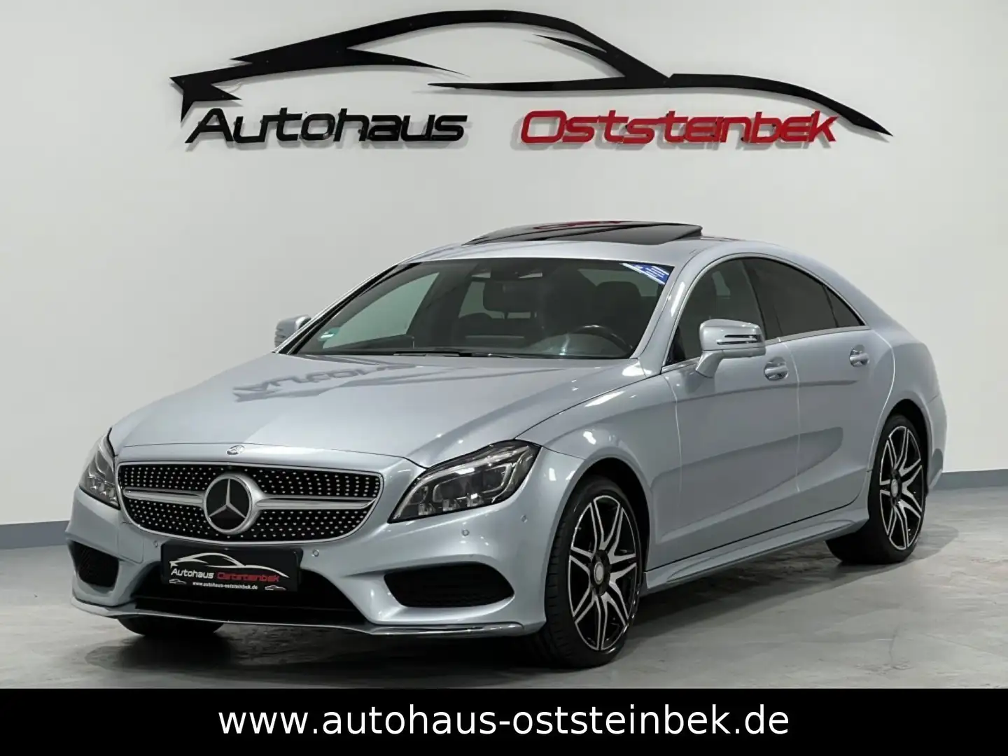Mercedes-Benz CLS 350 D BLUETEC/AMG-LINE PLUS/LED/H&K/360*/F1/ Plateado - 1