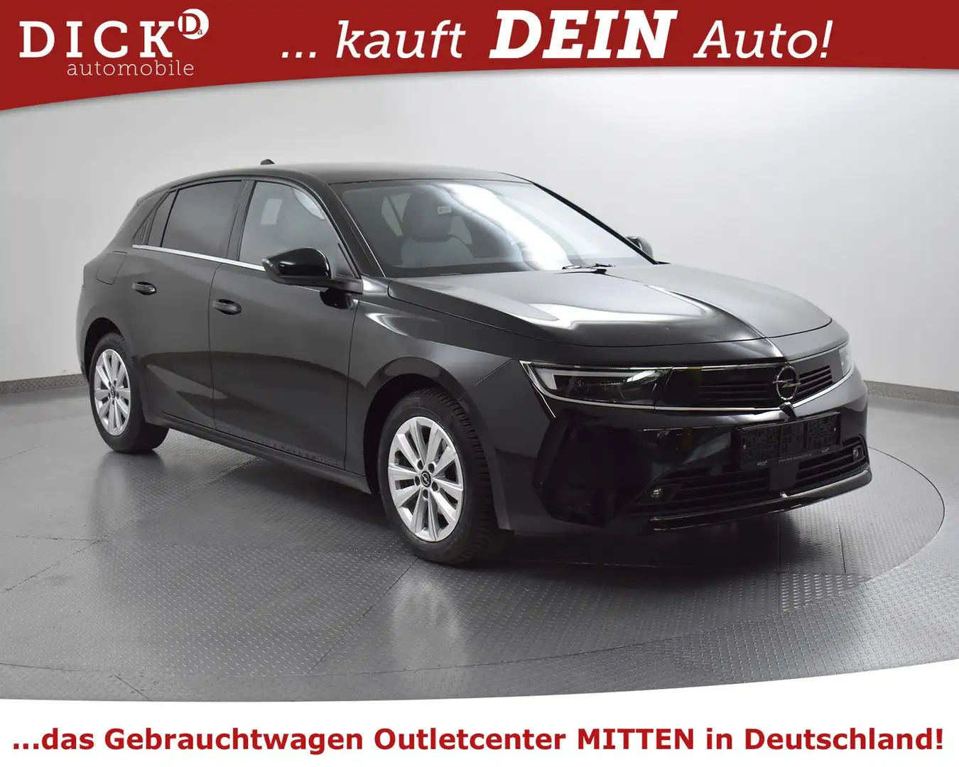 Opel Astra L 1.2 Turbo Aut. Busi Elegance NAV+KAM+LED Black - 1