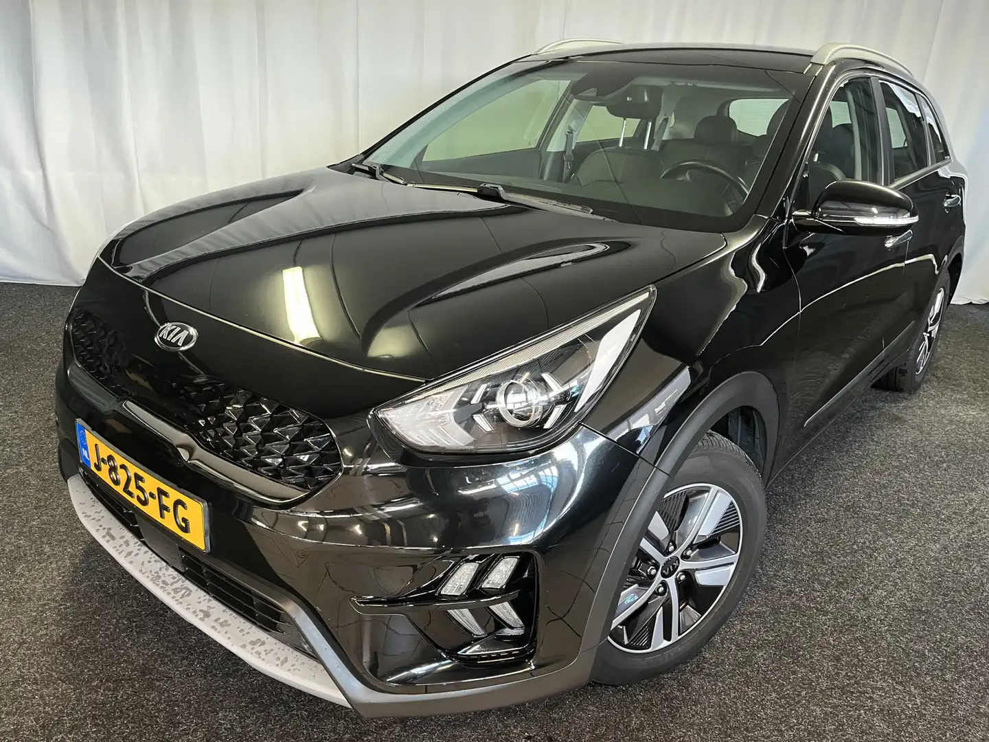 Kia Niro 1.6 GDi Hybrid DynamicLine 1E EIGN/ECC/APPLE/ADAPT Zwart - 1