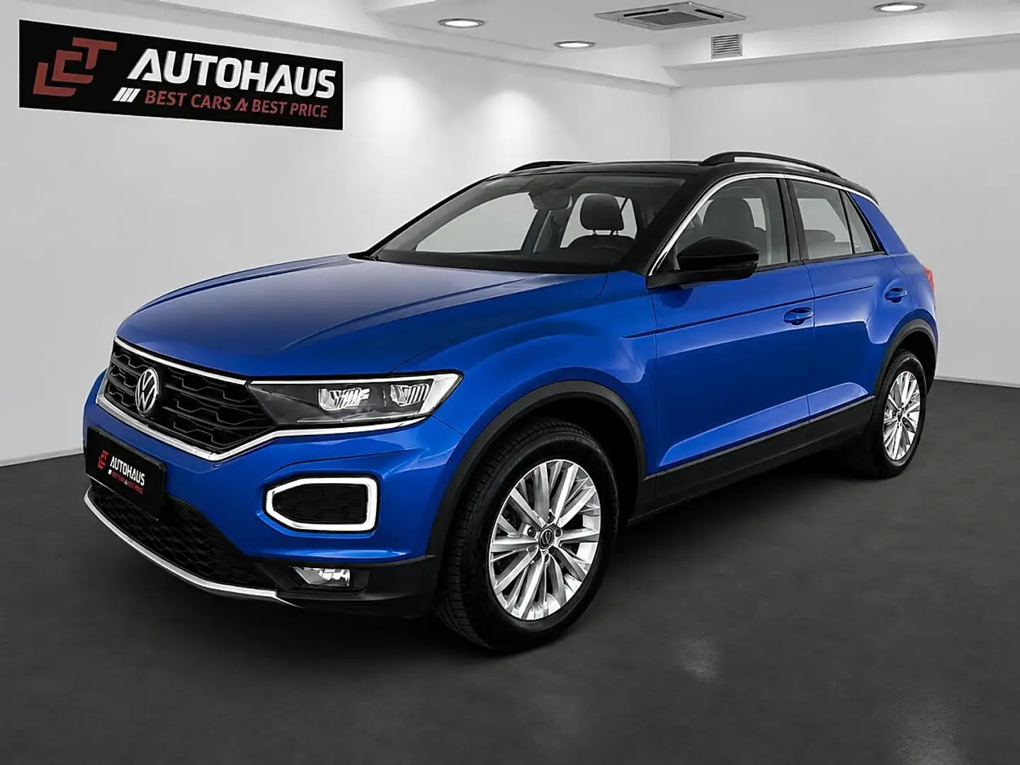 Volkswagen T-Roc 2,0 TDI SCR 4Motion Design DSG | GUTE AUSSTATTU... Blau - 1