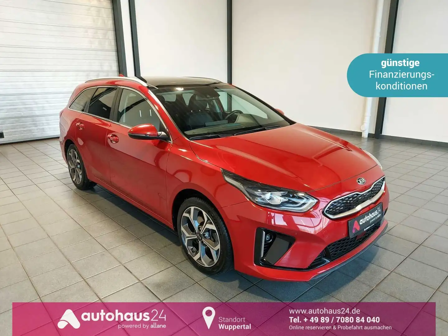 Kia Ceed / cee'd Ceed 1.6 Plug-in Hybrid  Platinum Edition|Leder Rot - 1