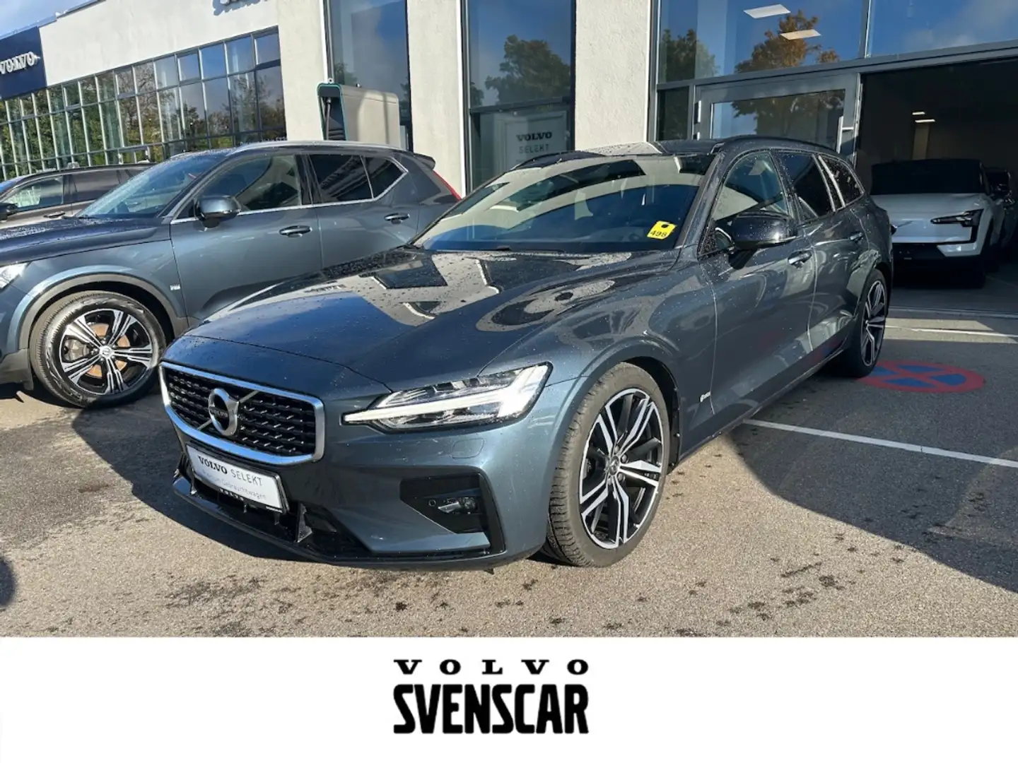 Volvo V60 R-Design D3 EU6d-T Navi digitales Cockpit Soundsys Blu/Azzurro - 1