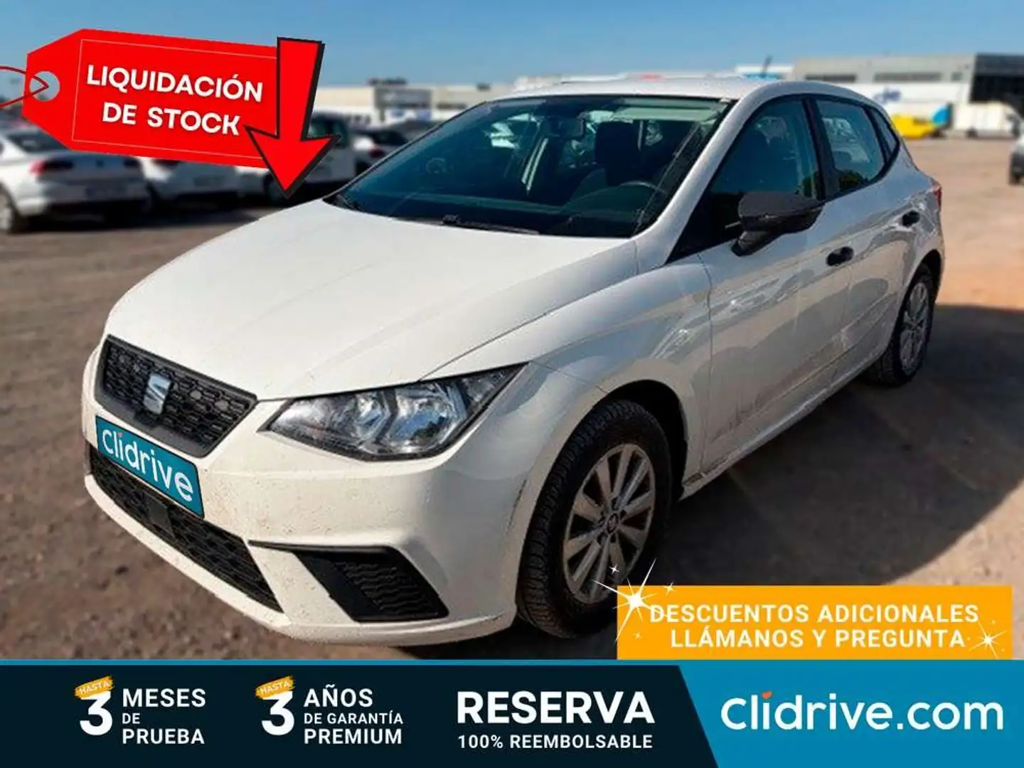 SEAT Ibiza 1.0 MPI S&S Reference 80 Blanco - 1