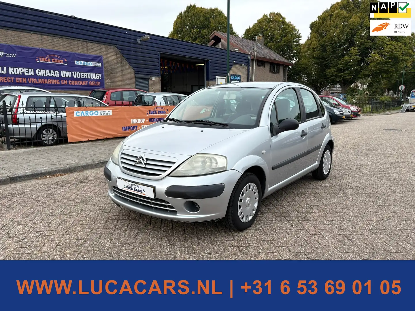 Citroen C3 1.4i Différence AIRCO + TREKHAAK! Grau - 1