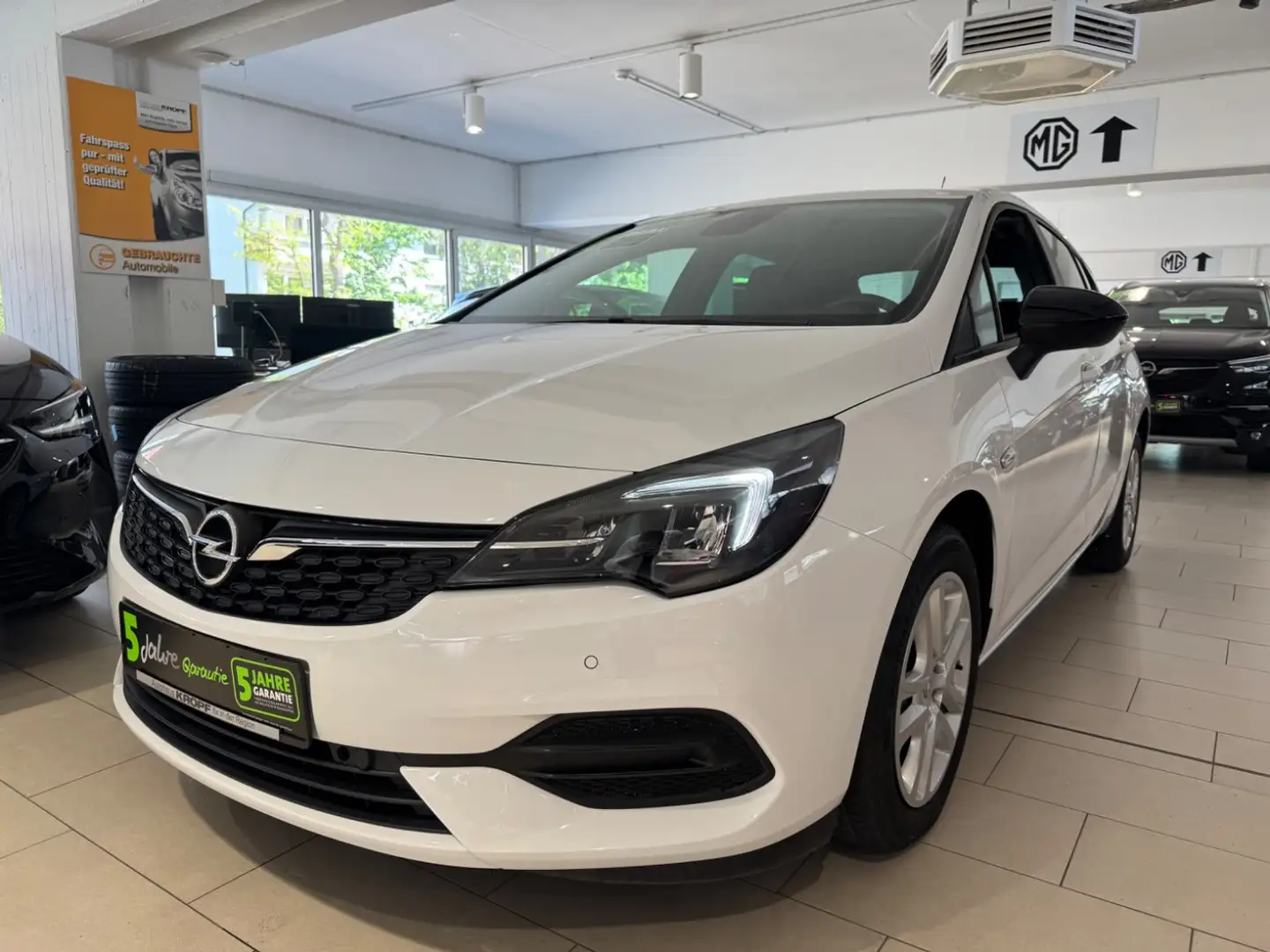 Opel Astra K 1.2 Turbo Edition LED+SHZ+Winterp.+Kam. Blanc - 2