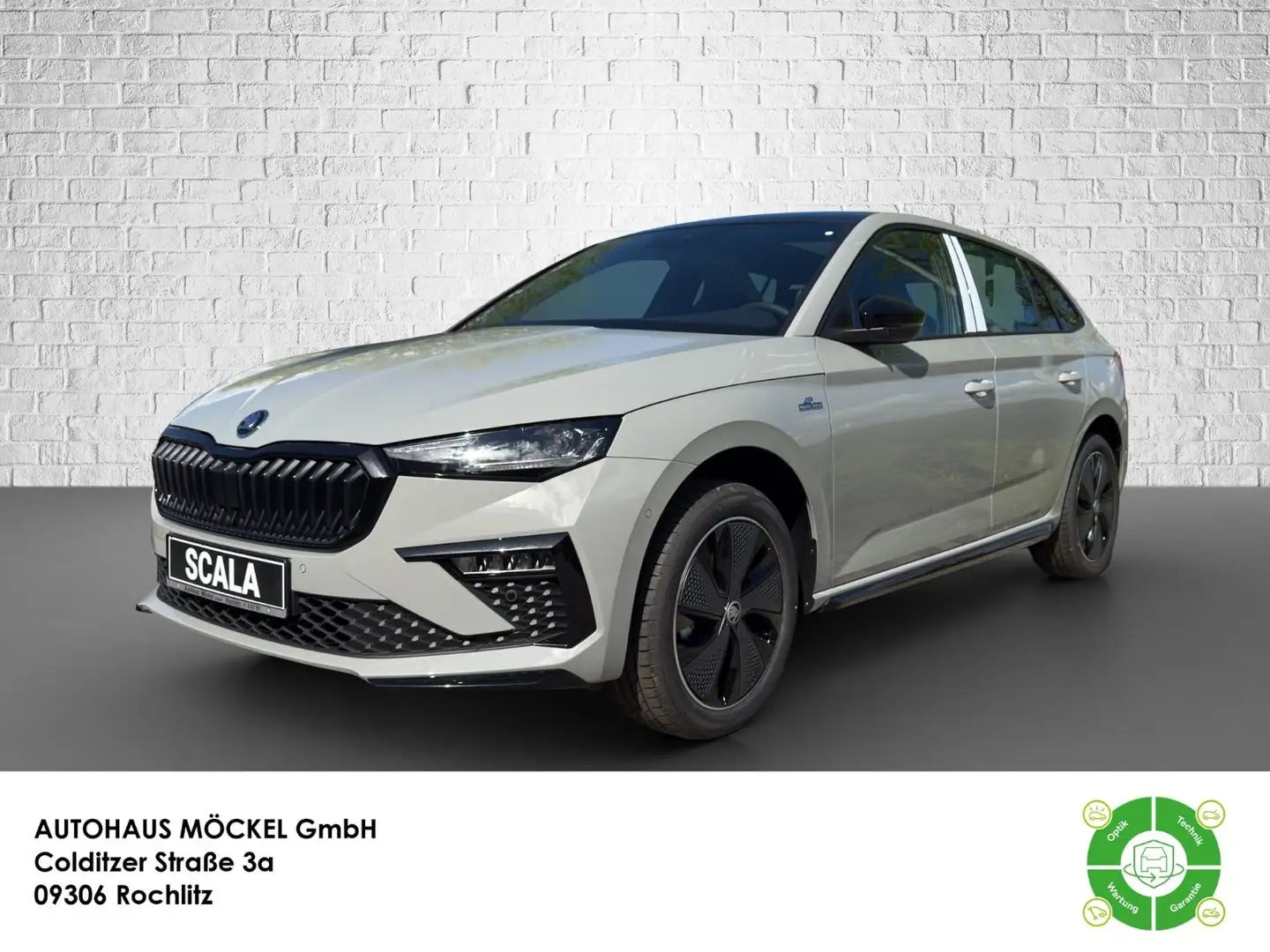 Skoda Scala 1.0 TSI Monte Carlo MATRIX/Pano./PDC/Sport Gris - 1