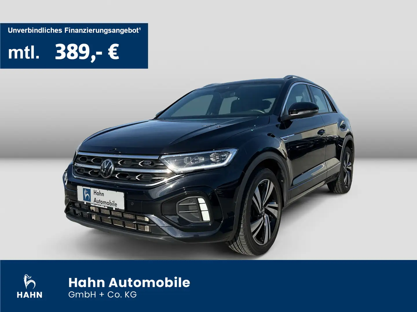 Volkswagen T-Roc 1.5TSI R-Line LED ACC Parklenk Sitzhzg APP Schwarz - 1