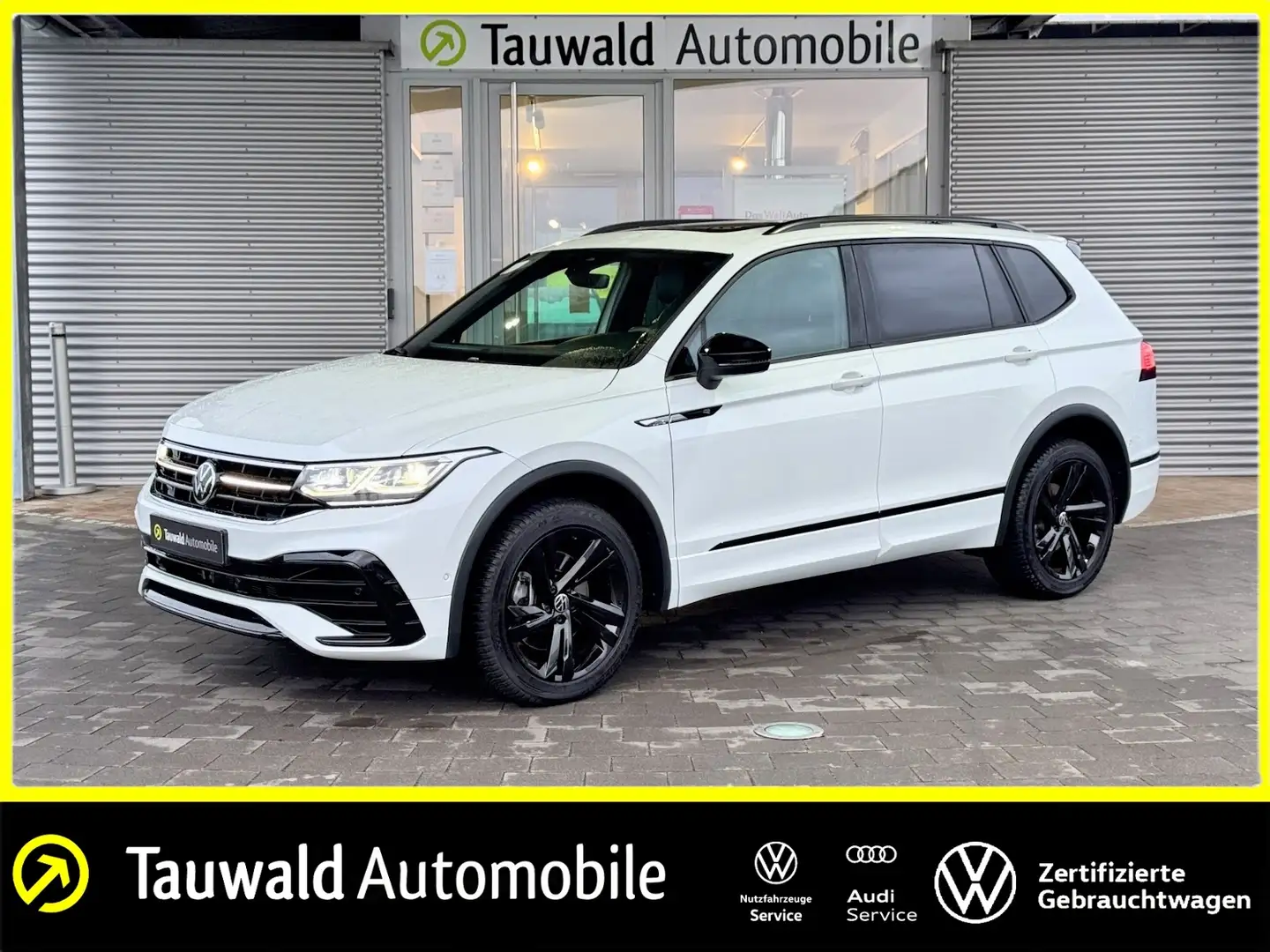 Volkswagen Tiguan Allspace 2.0 TSI DSG 4M R-Line 7S/PANO Weiß - 1