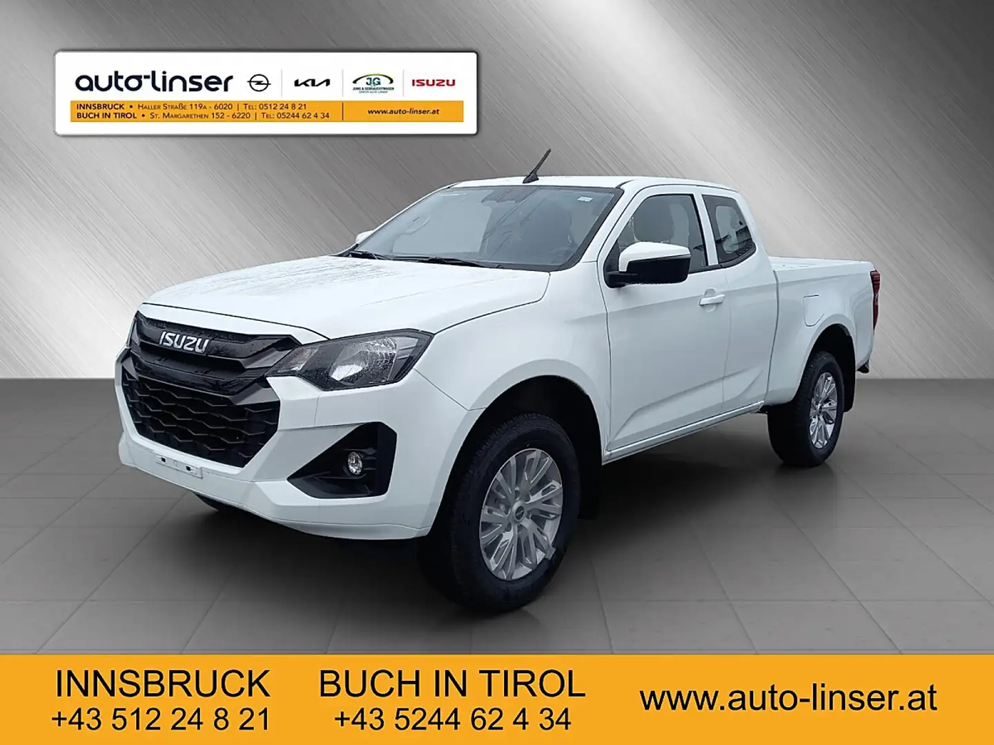 Isuzu D-Max D-MAX Space Cab 4x4 LS Aut. Weiß - 2