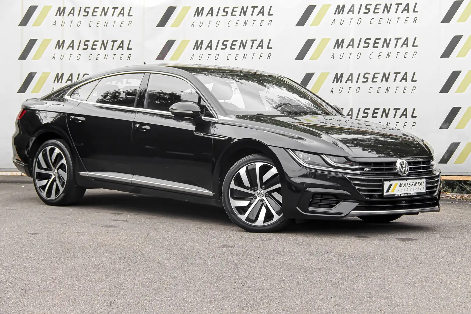 Volkswagen Arteon R-Line|DSG|ACC|Wifi|Lane|19"|Leder|Massa. Noir - 1
