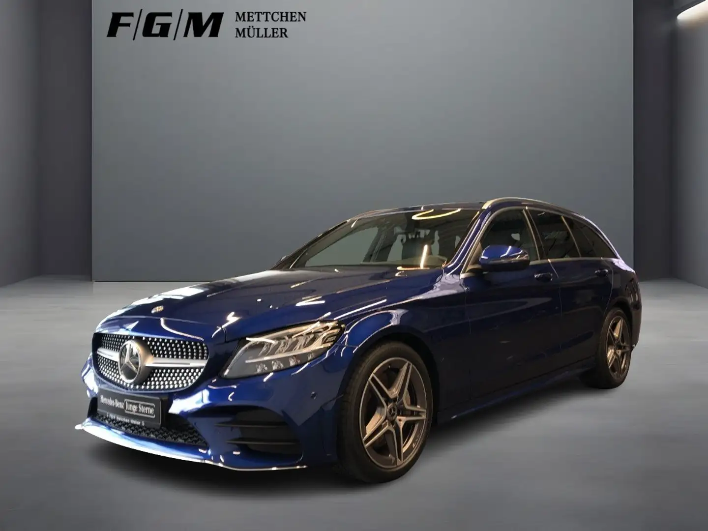 Mercedes-Benz C 300 T AMG-LIne/TWA|AHK|EL.HECK|NAVI/LED Blu/Azzurro - 1