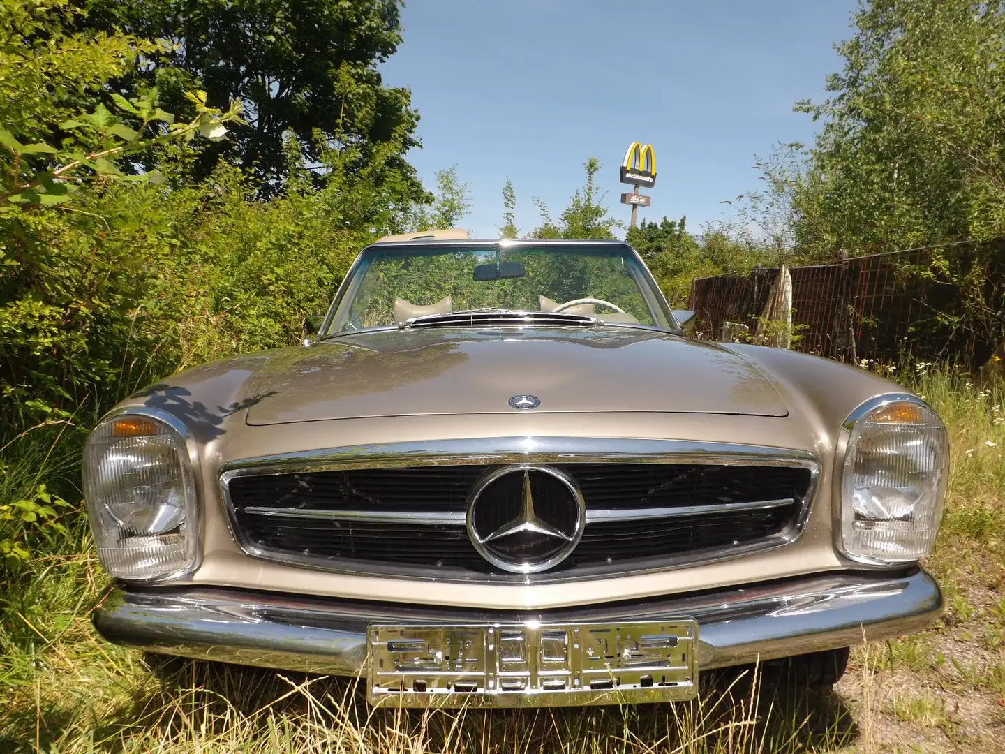 Mercedes-Benz 280 SL-deutsche EZ, 2. Hand, mit Schaltgetriebe! - 2