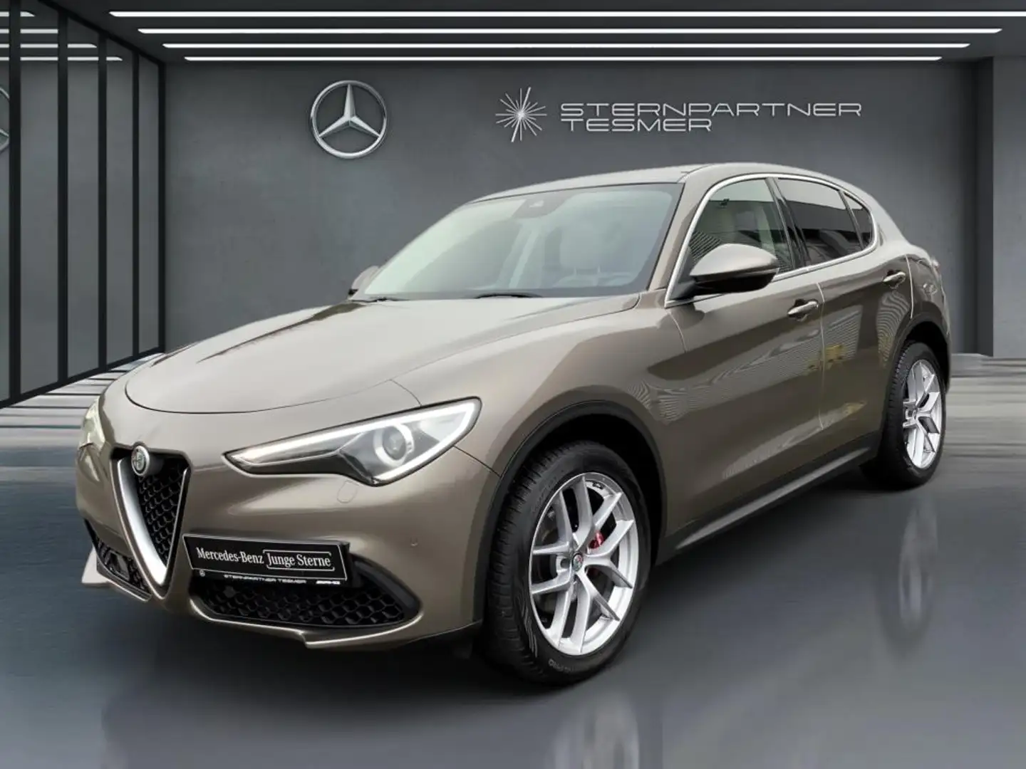 Alfa Romeo Stelvio Super Q4 DAB+CarPlay+Totwinkel+KAMERA Grau - 1