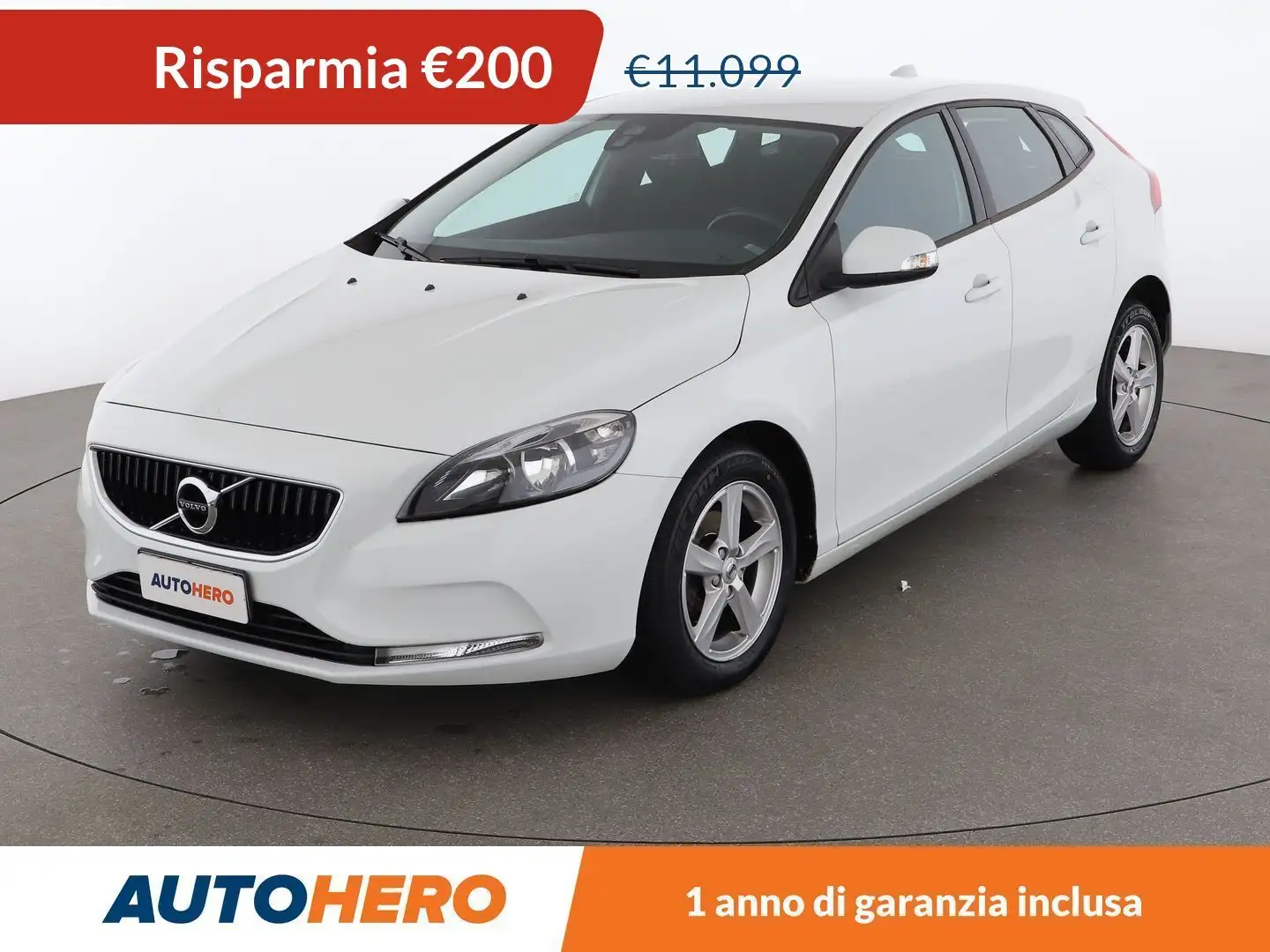 Volvo V40 2.0 D2 Kinetic Alb - 1