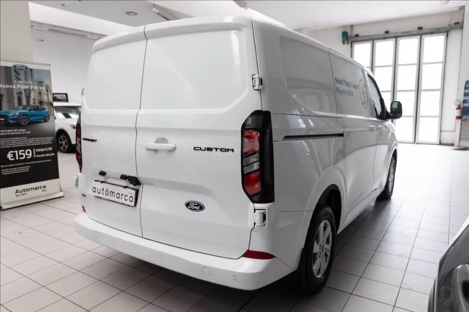 Ford Transit Custom V710 320 2.5 Duratec phev 233cv Titanium L1H1 Bianco - 2