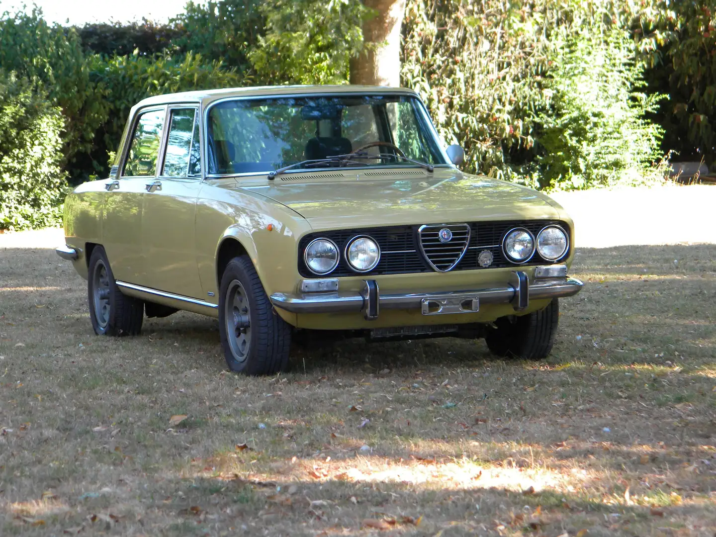 Alfa Romeo 2000 Berlina  2000  02/1972   16 500 € Sarı - 1
