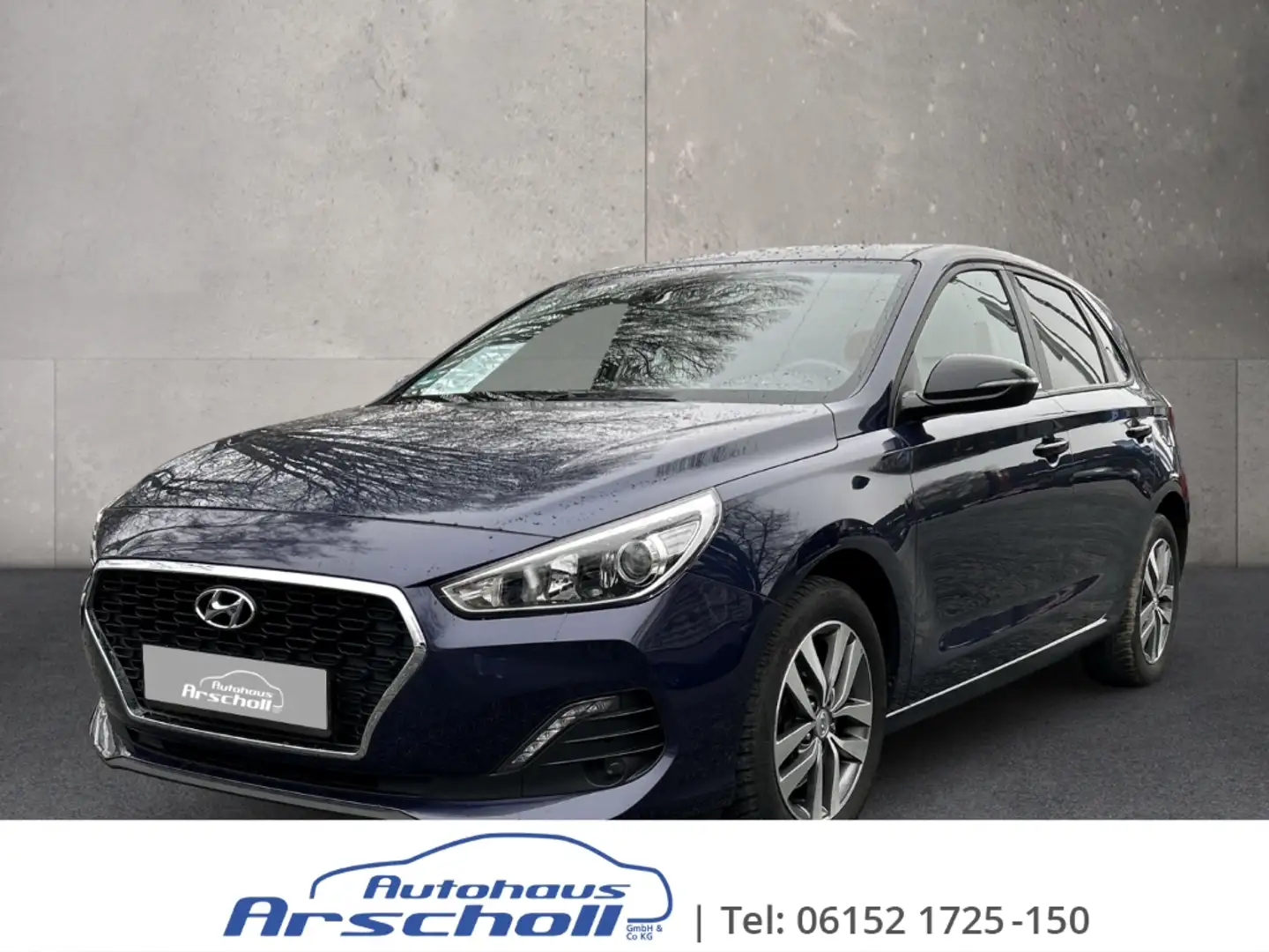 Hyundai i30 YES! Navi Apple CarPlay Android Auto Mehrzonenklim Blau - 1