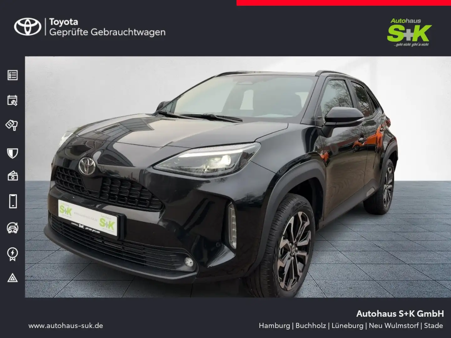 Toyota Yaris Cross Style Comfort++SHZ+KLIMA+TEMPOMAT+++ Schwarz - 1